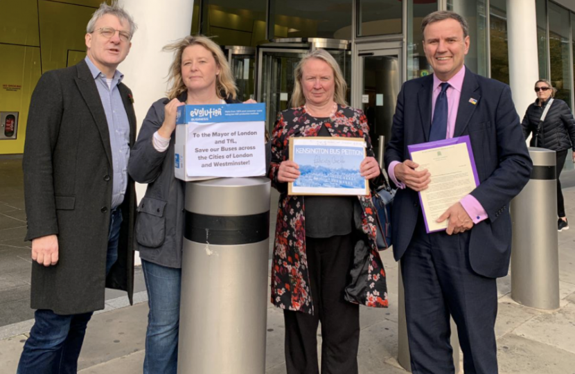 Tony Devenish AM, Nickie Aiken MP, Felicity Buchan MP, Greg Hands MP