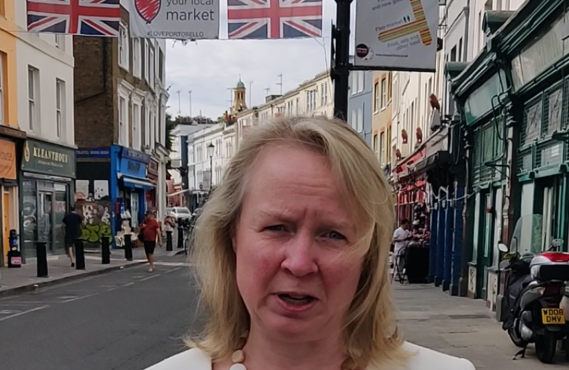 Felicity visits Portobello Road