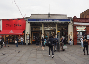 South Ken station